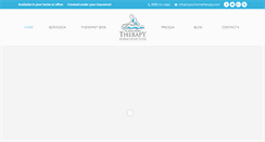 Desktop Screenshot of inyourhometherapy.com